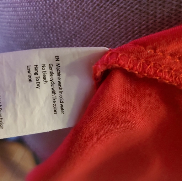 Streetwear Society Red Button-Up Shirt - Picture 6 of 7